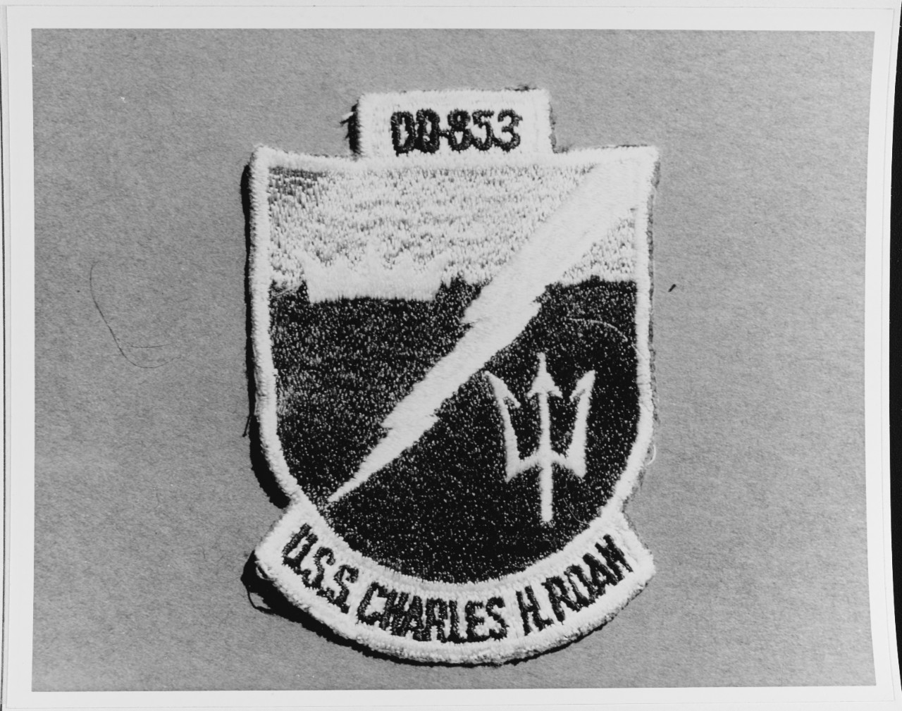Insignia USS CHARLES H. ROAN (DD-853)