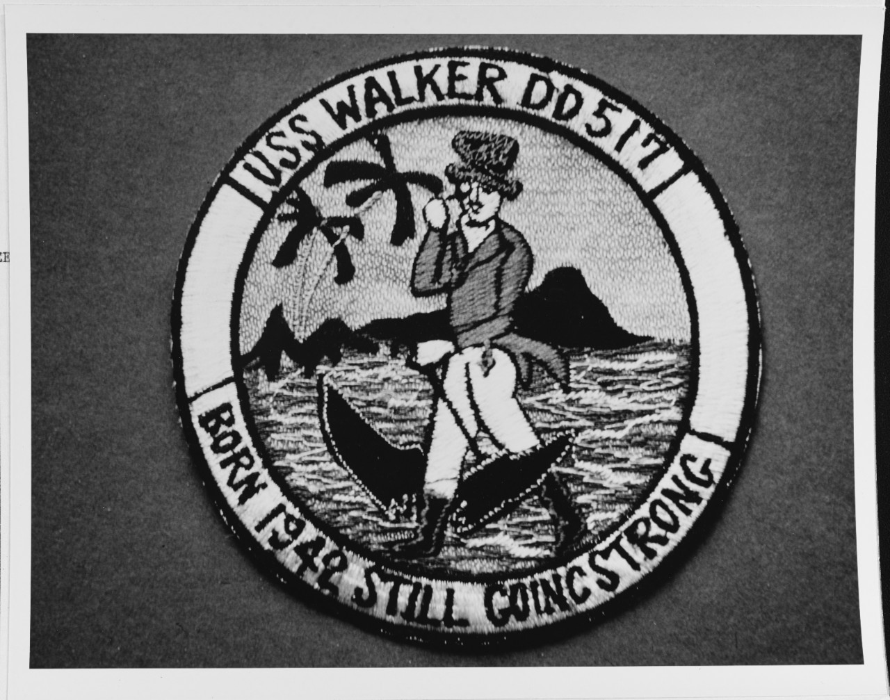 Insignia: USS WALKER (DD-517)