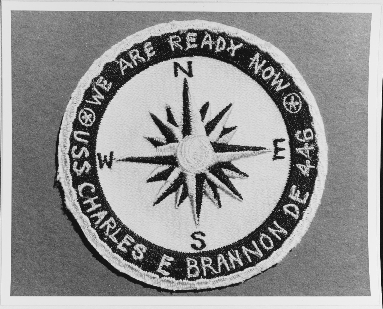 Insignia: USS CHARLES E. BRANNON (DE-446)