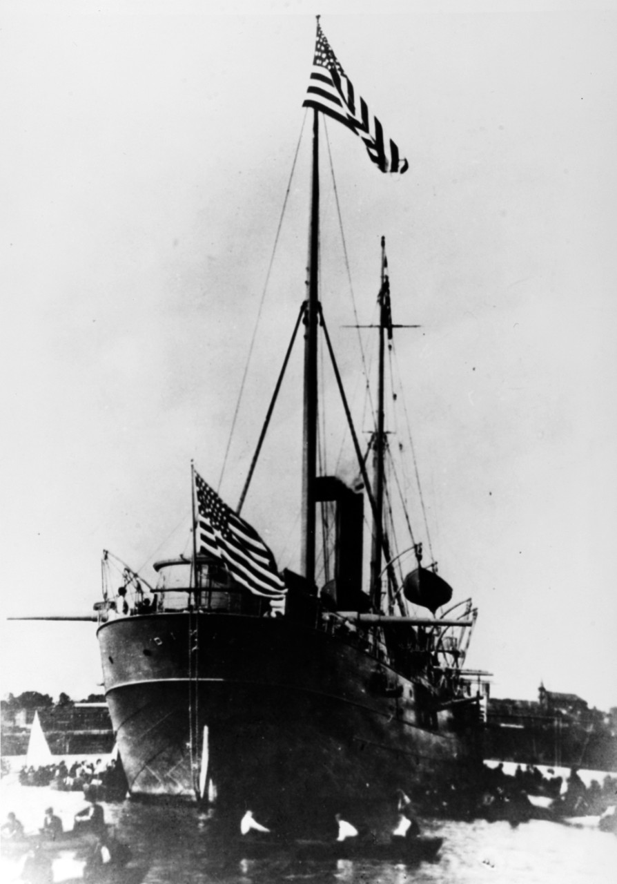 USS DIXIE, 1898.
