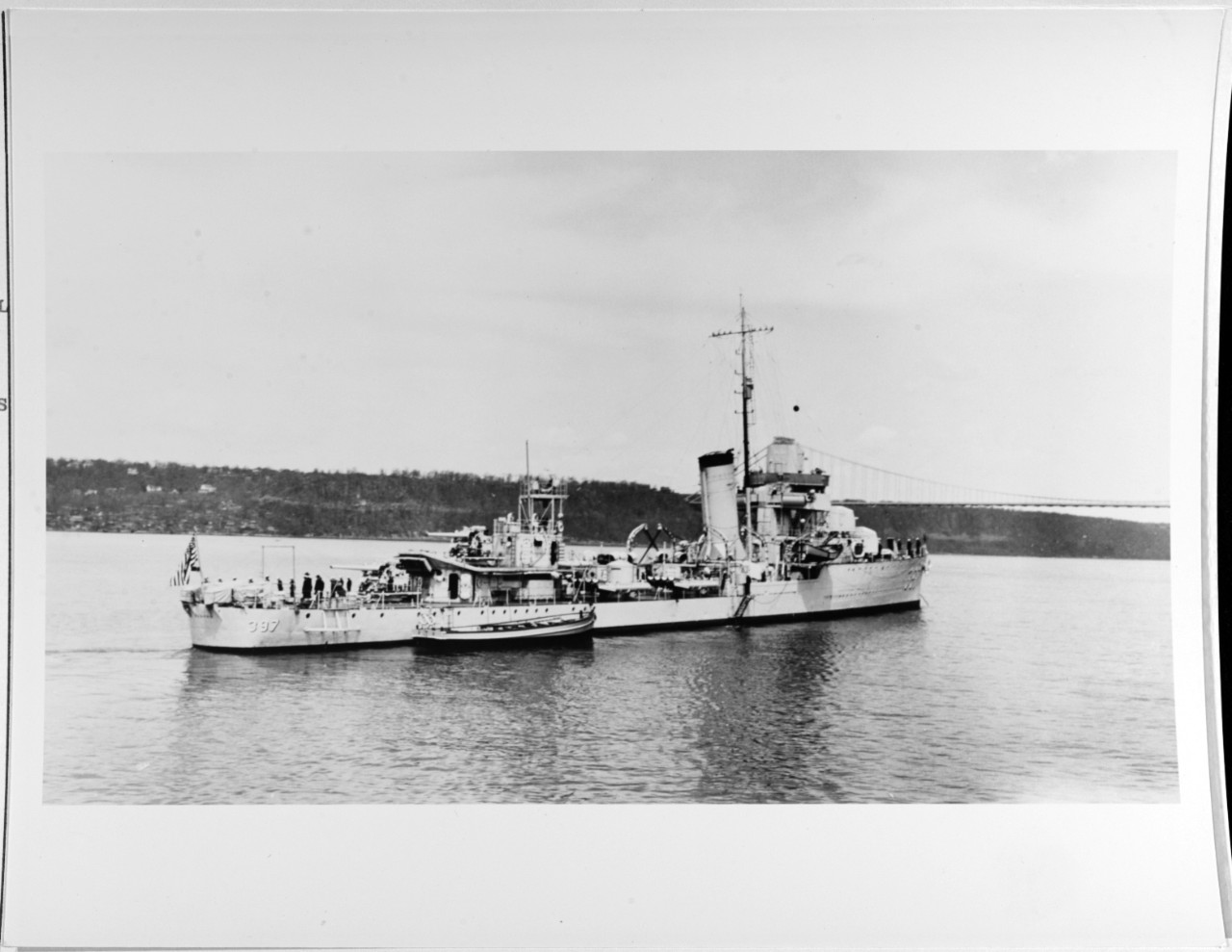Photo #: NH 67537  USS Benham (DD-397)