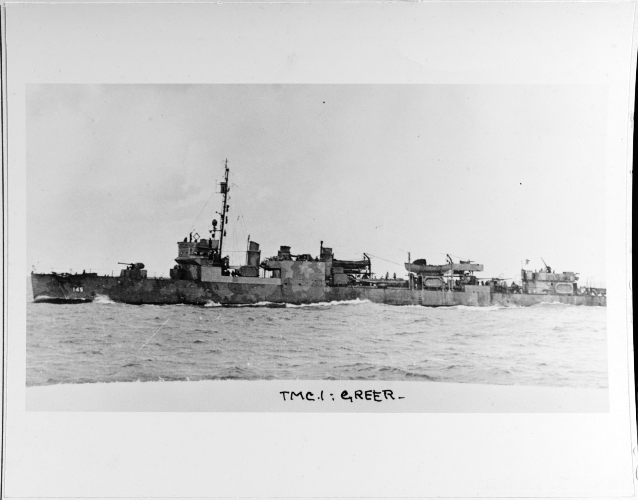 USS GREER (DD-145)