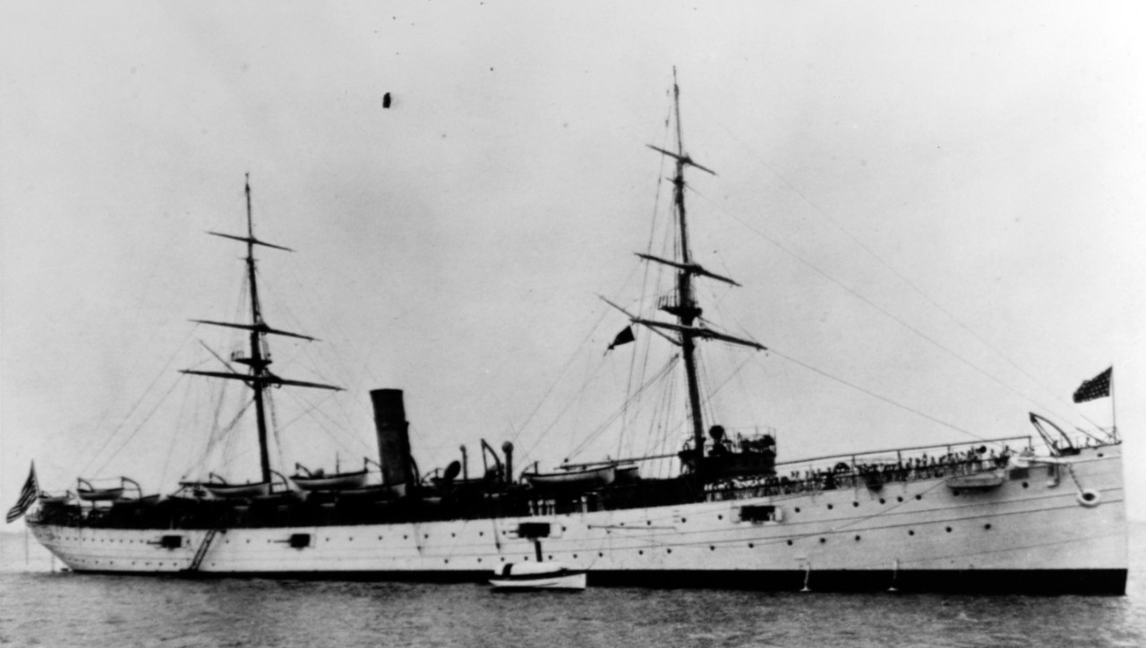 USS YANKEE (gunboat) 1898-1909.
