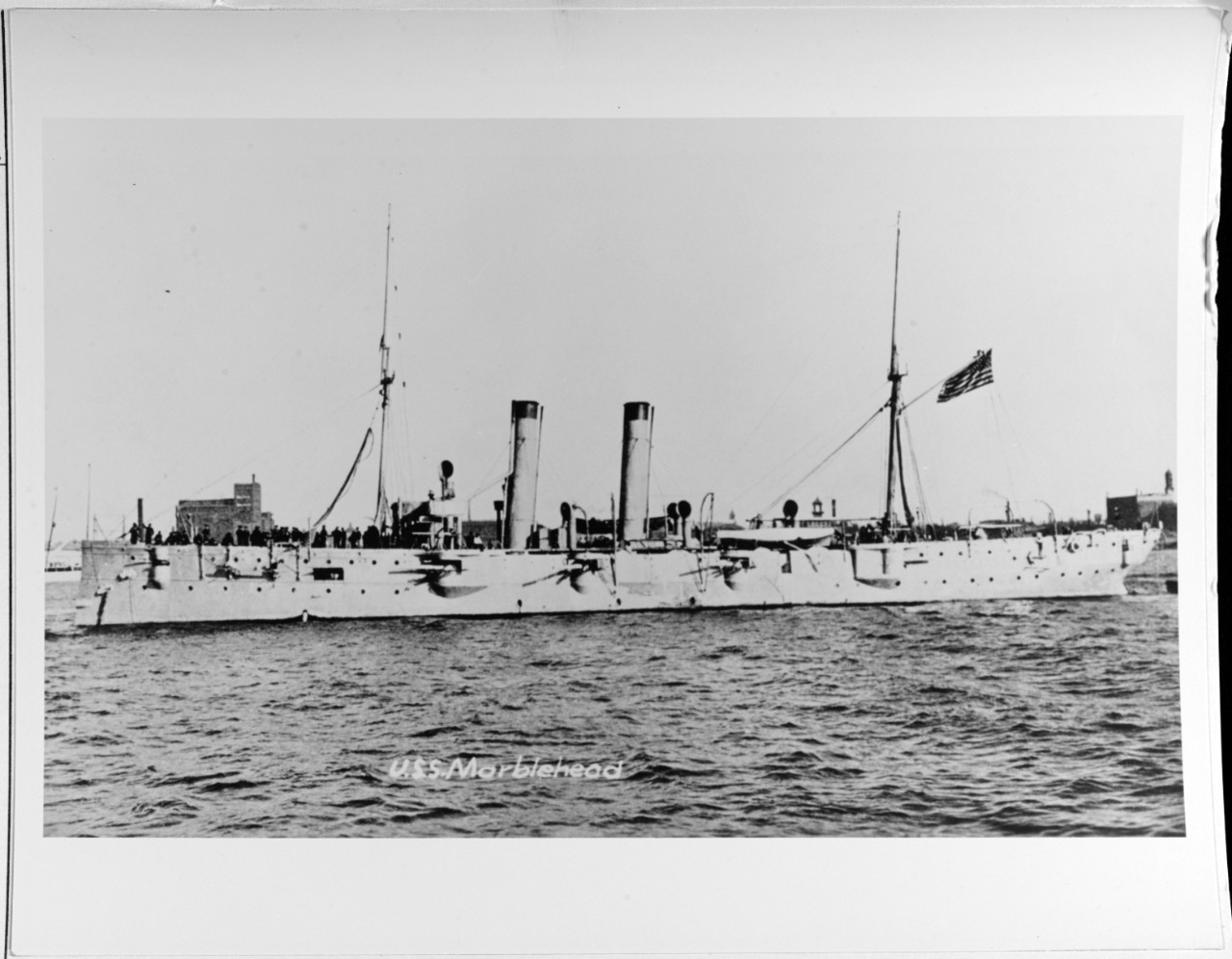 USS MARBLEHEAD (C-11; ex-PG-27) 1894-1921.