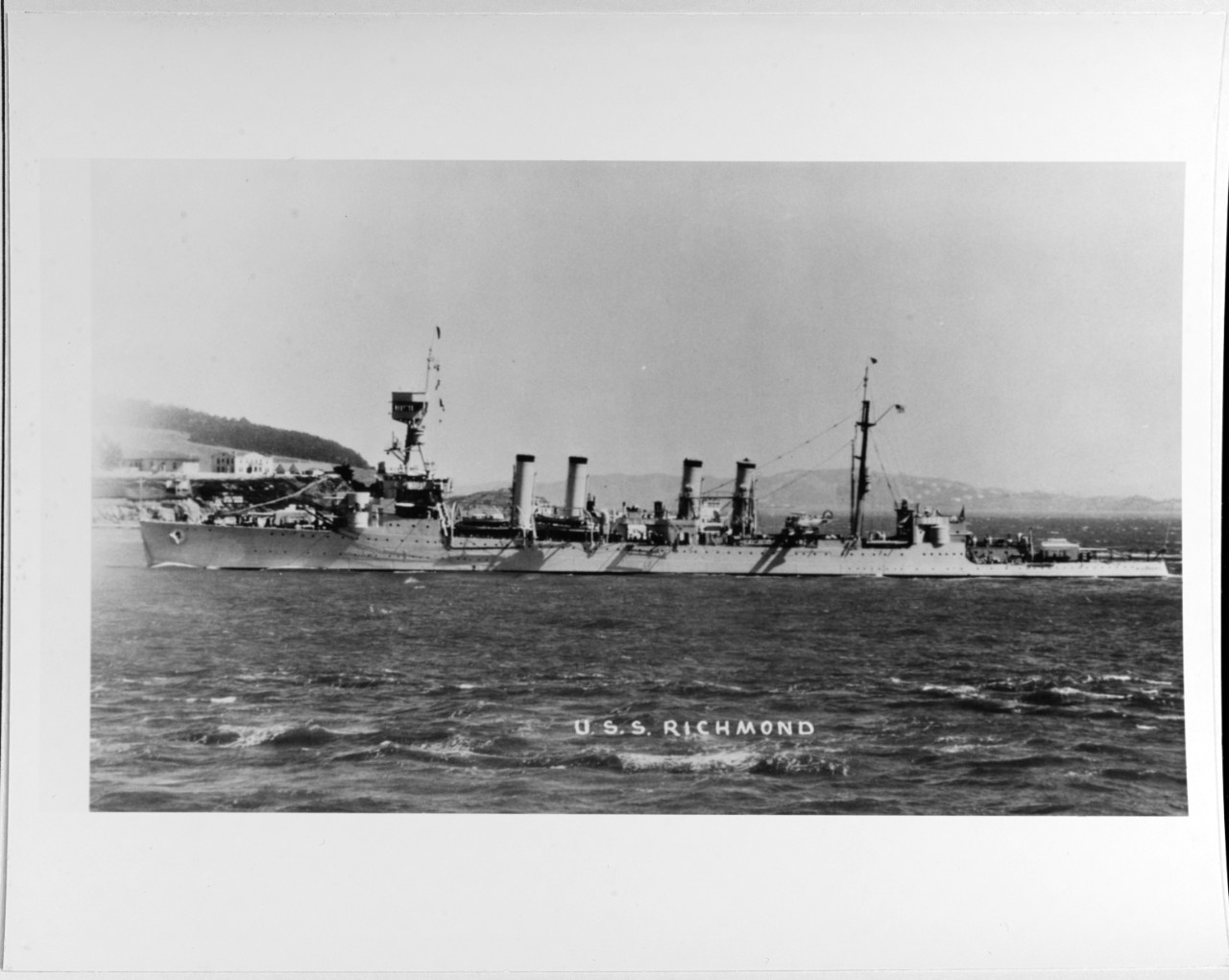 USS RICHMOND (CL-9) 1923-1947.