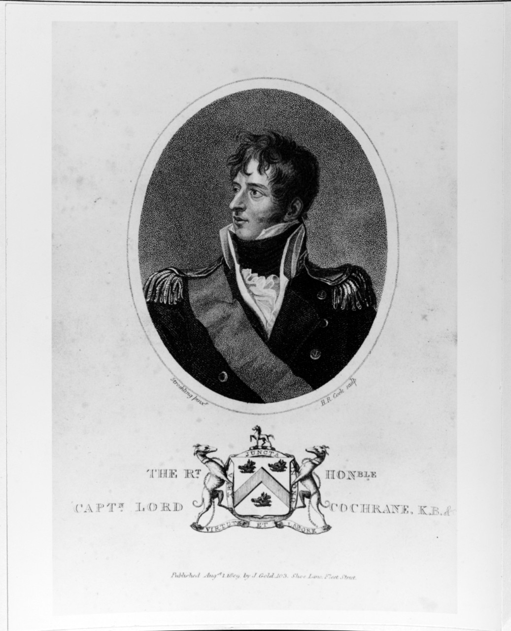 Thomas Cochrane, Earl of Dondonald (1775-1860), British and South American Naval Officer.
