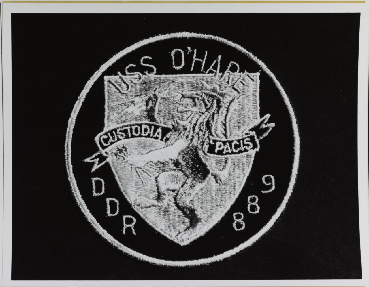 Insignia: USS O'HARE (DDR-889)