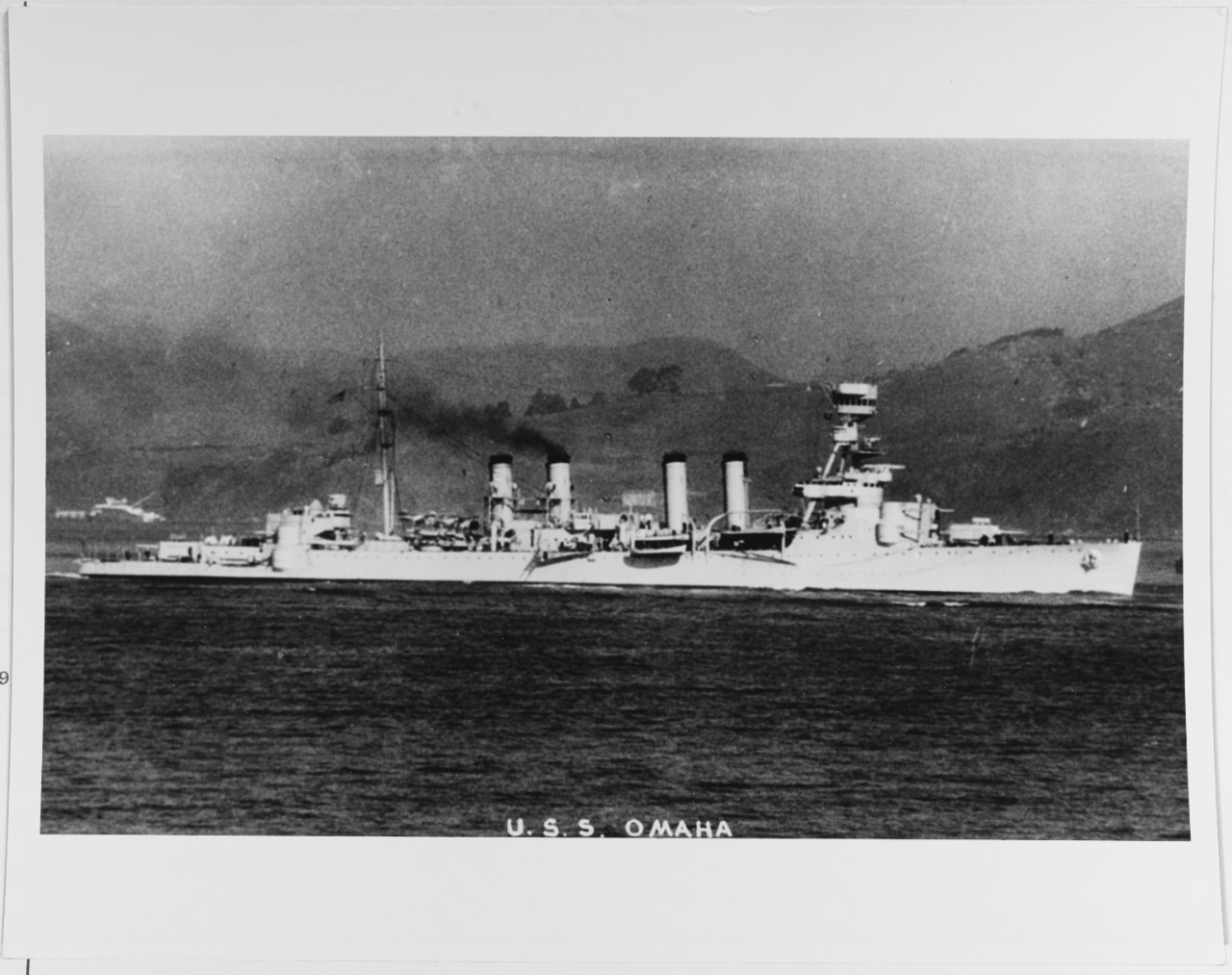 USS OMAHA (CL-4).