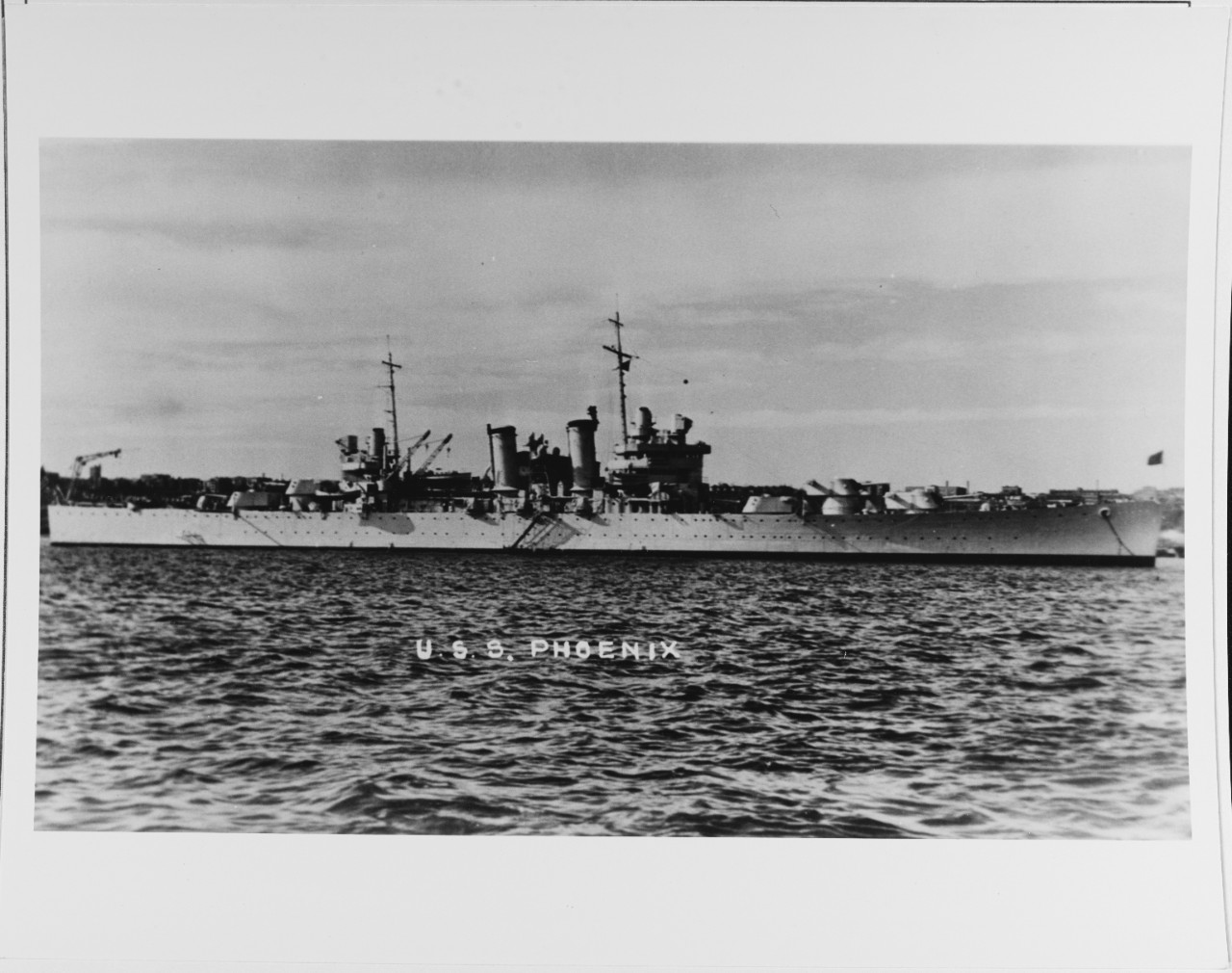Photo #: NH 68326  USS Phoenix (CL-46)