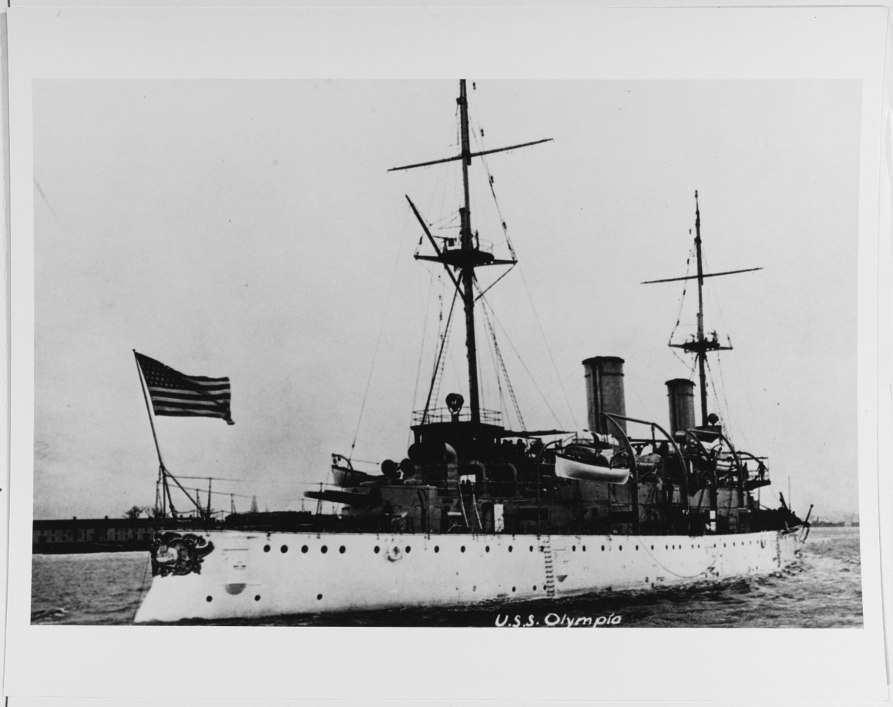 USS OLYMPIA (C-6).