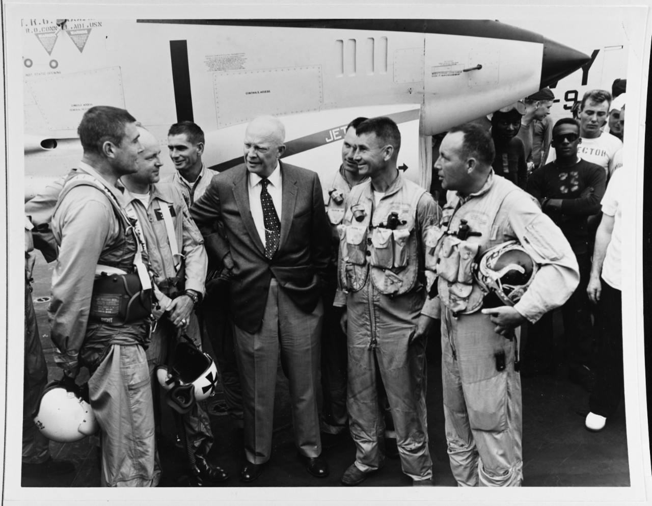 Photo #: NH 68558  President Dwight D. Eisenhower
