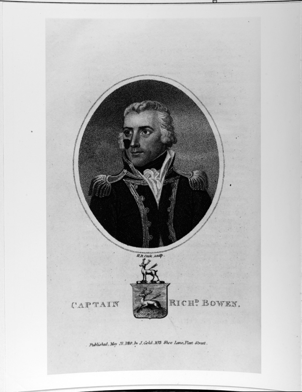 Richard Bowen (1761-1797), British Navy Captain