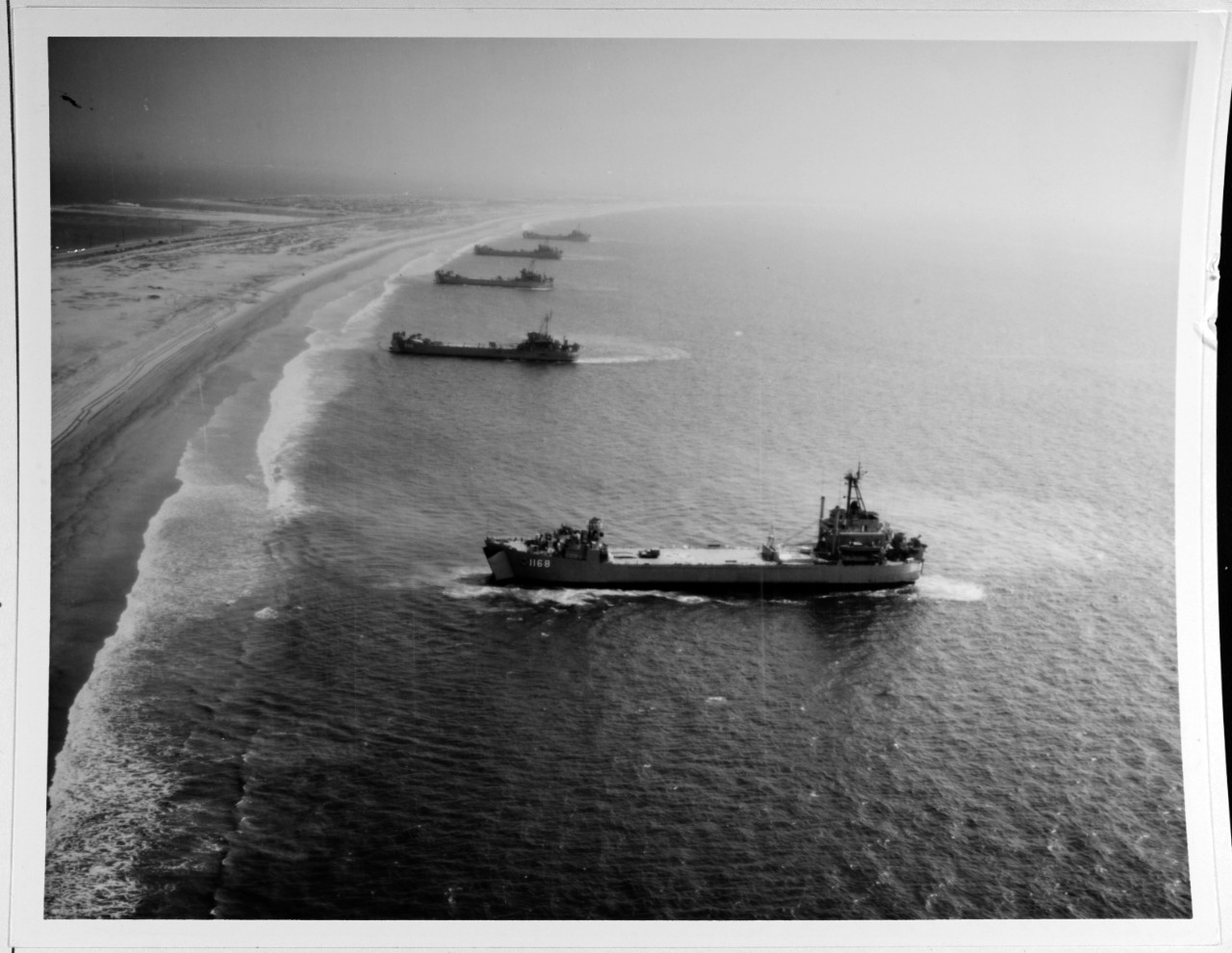 Photo #: NH 68713  Landing Ships Tank (LST)