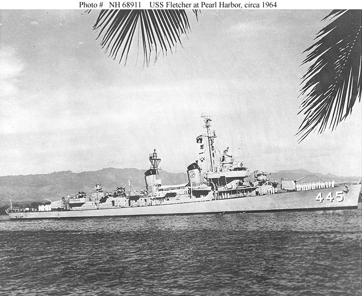 Photo #: NH 68911  USS Fletcher (DD-445)