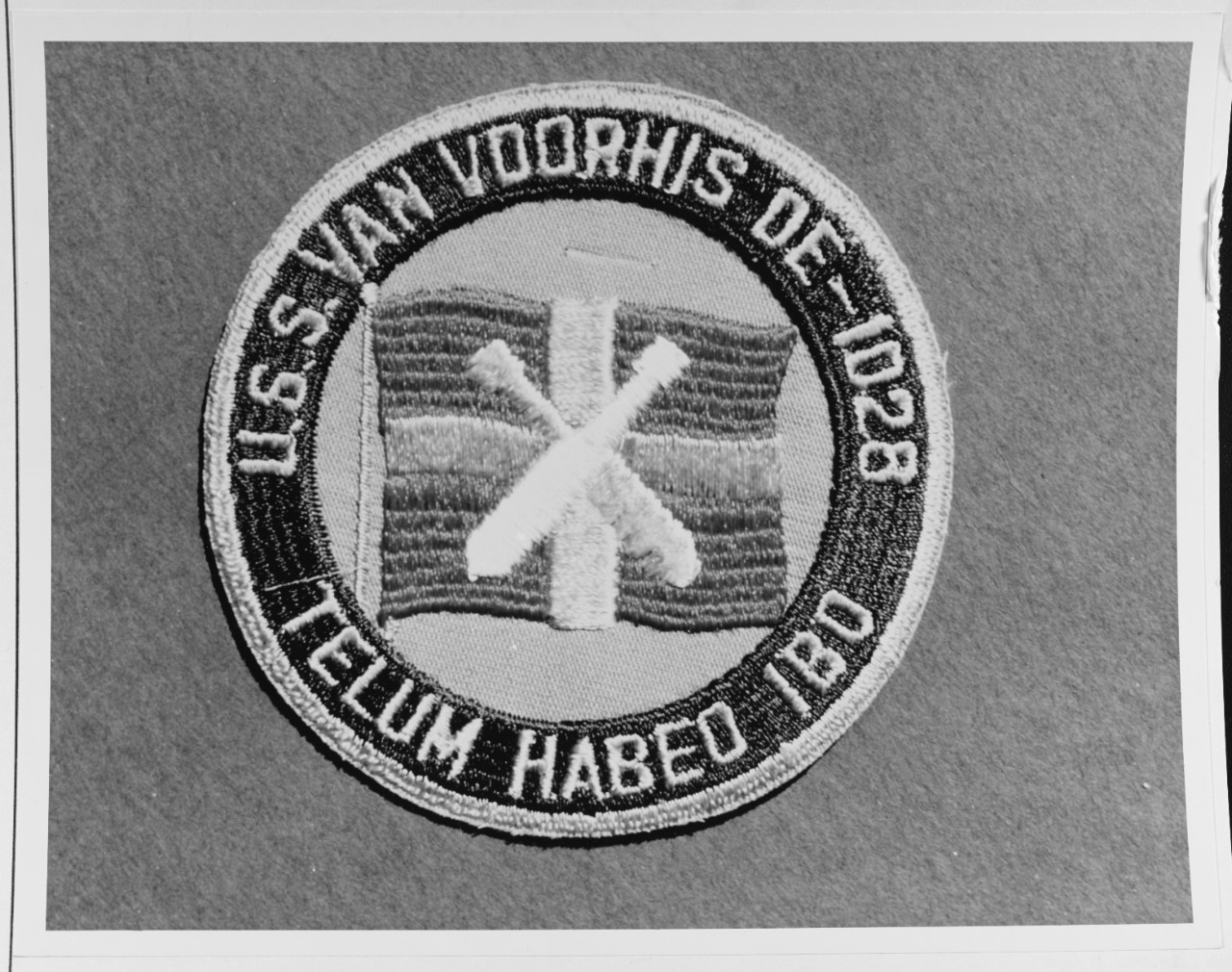 Photo #: NH 69619-KN USS Van Voorhis (DE-1028)