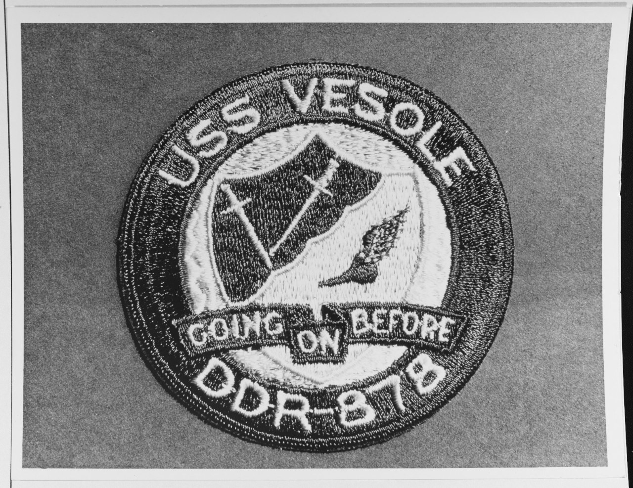 Photo #: NH 69620-KN USS Vesole (DDR-878)
