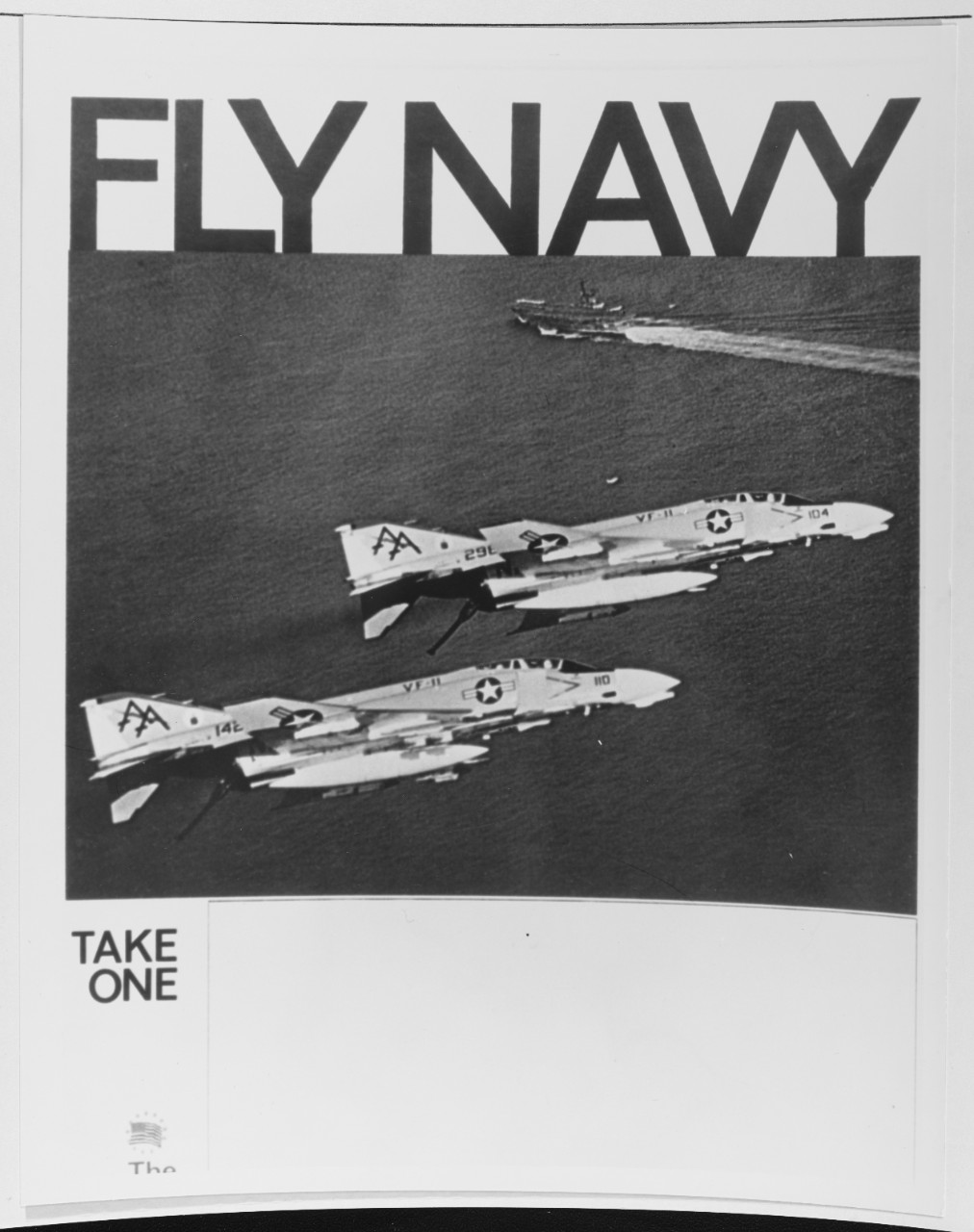 Recruiting poster:  Fly Navy
