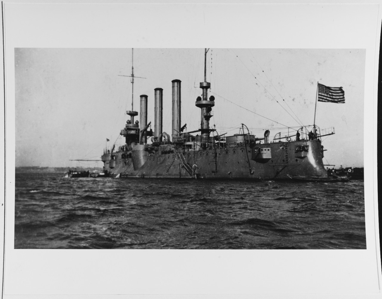 USS BROOKLYN (CA-3), circa 1917.