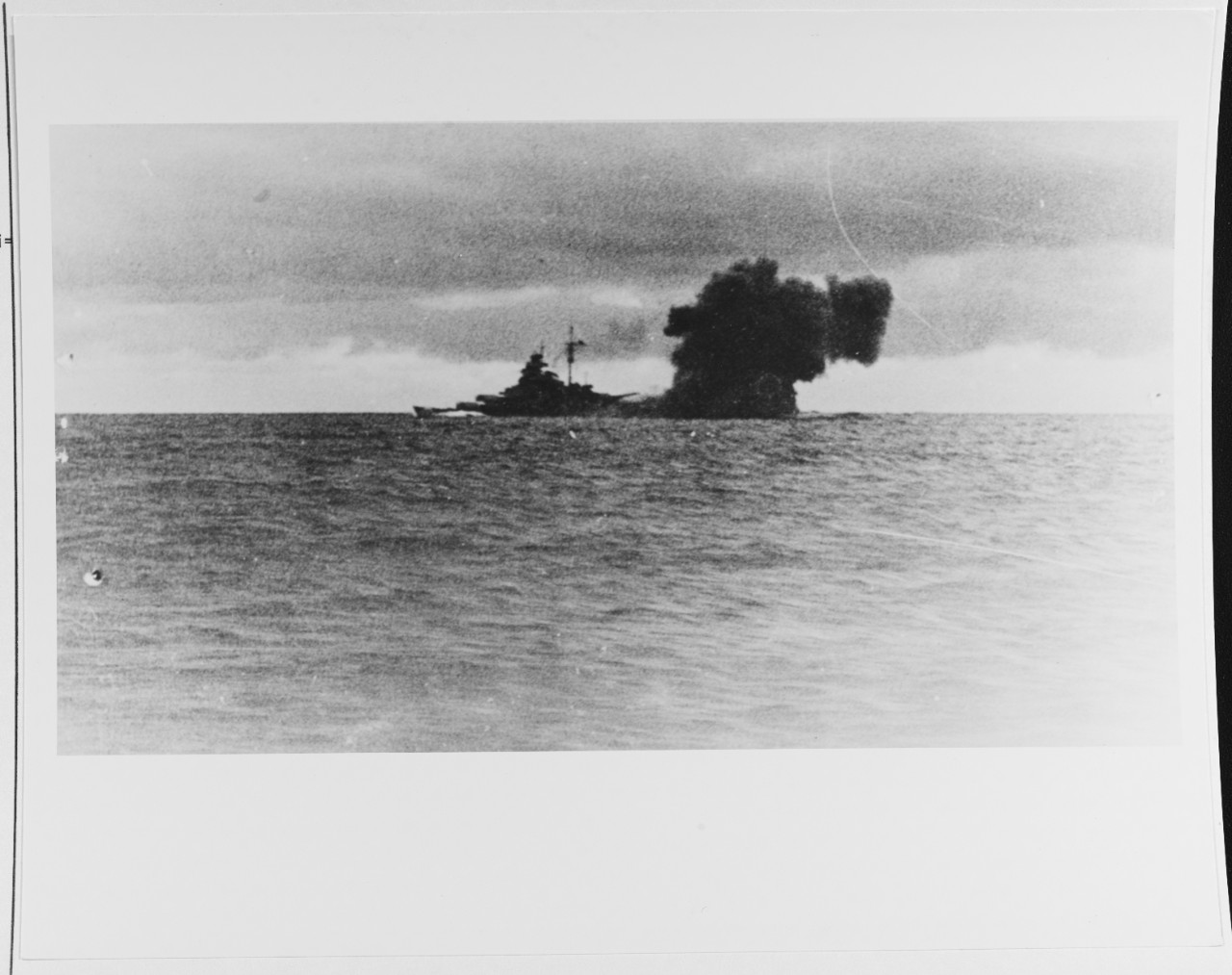 Photo #: NH 69727  Battle of the Denmark Strait, 24 May 1941