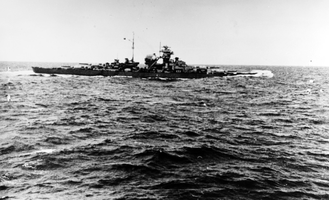 Photo #: NH 69732  German battleship Bismarck