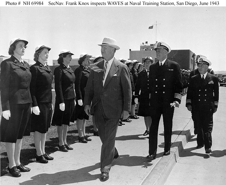 Photo #: NH 69984  Secretary of the Navy Frank Knox