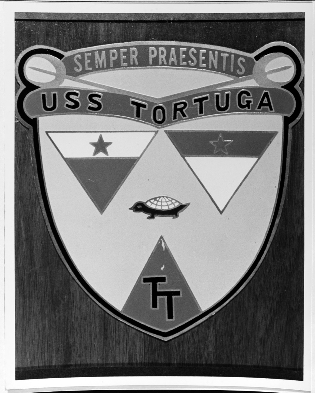 Insignia:  USS TORTUGA (LSD-26)