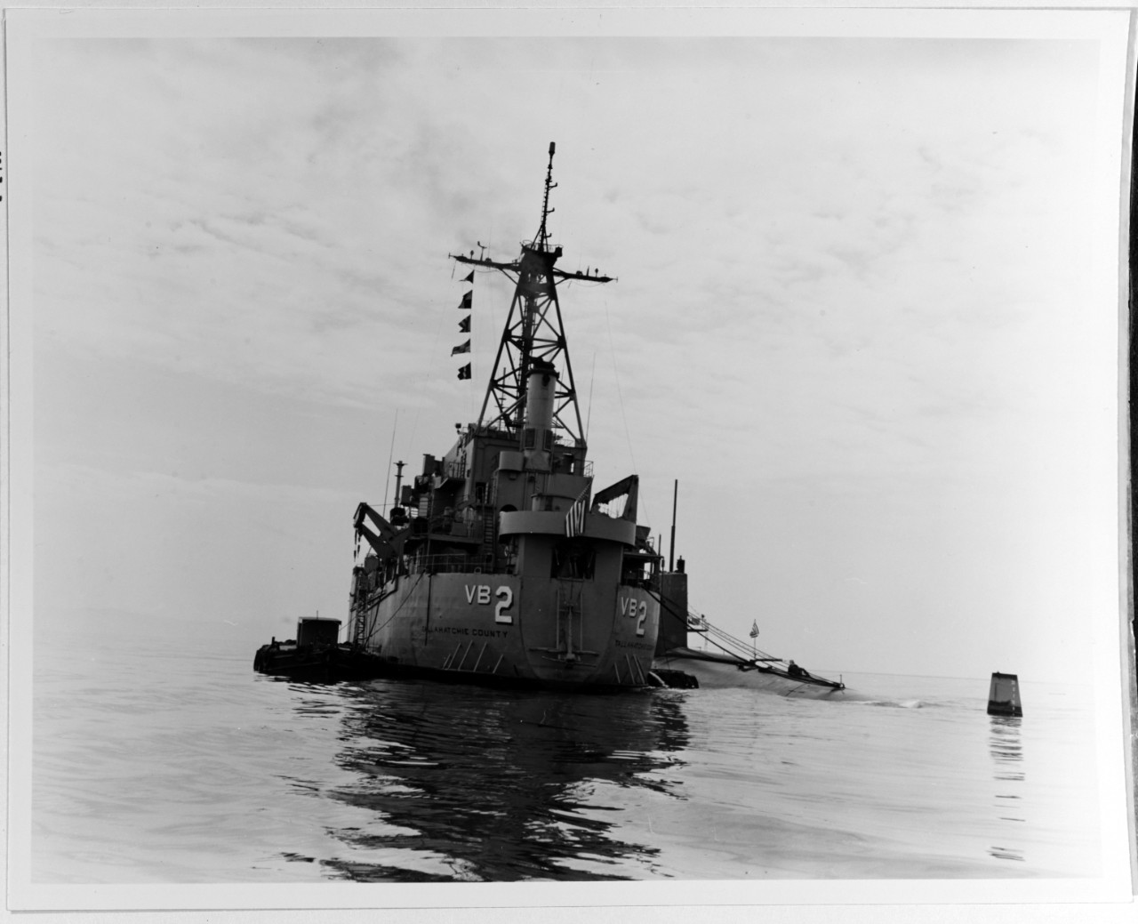 Photo #: NH 70306  USS Tallahatchie County (AVB-2)
