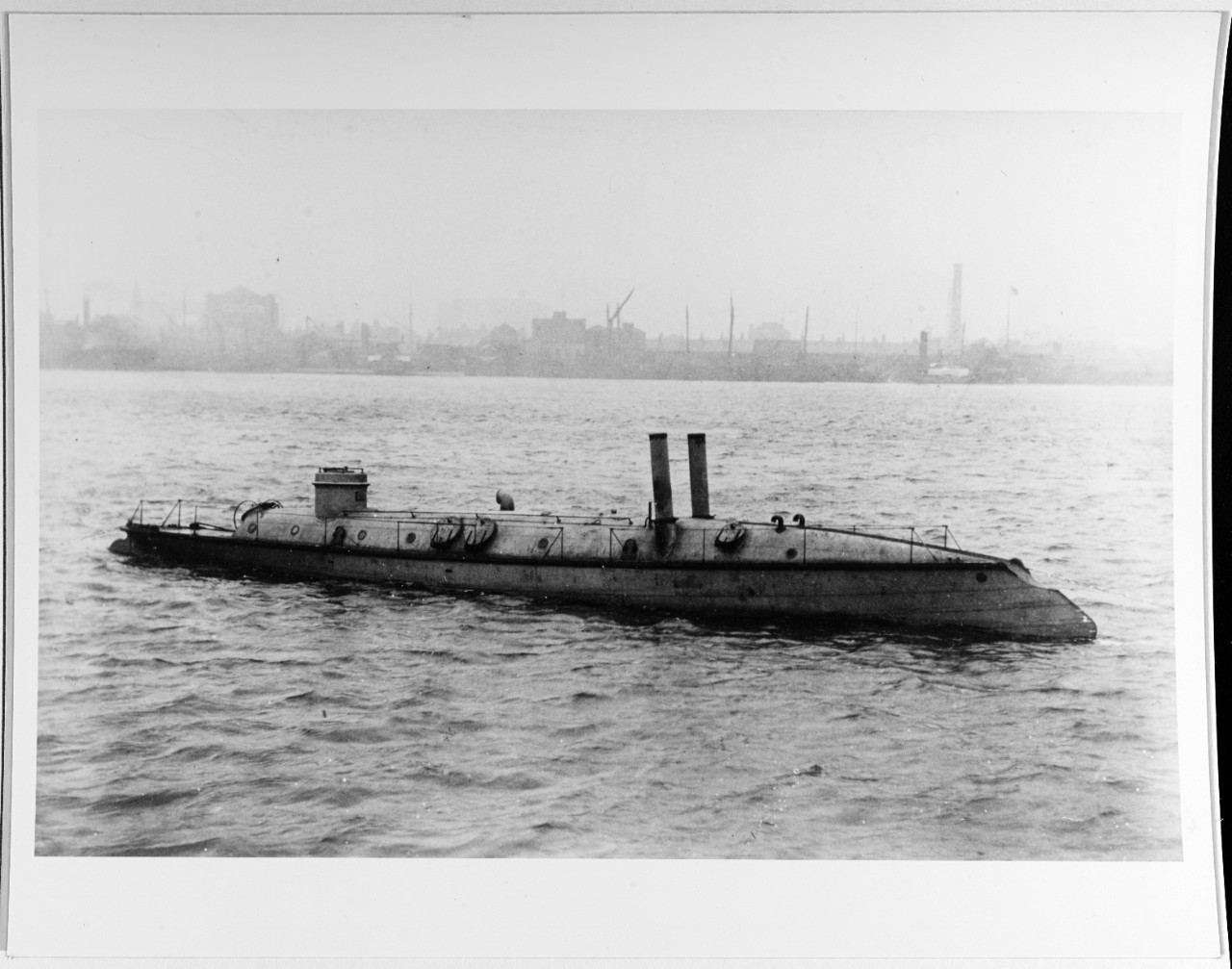Second class torpedo boat, built for the Brazilian ironclad RIACHUELO, 9 January 1884.