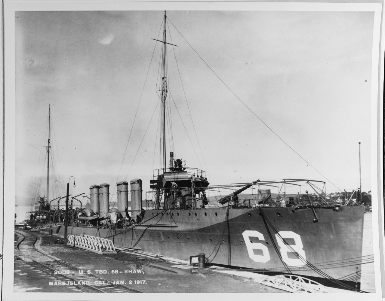 USS SHAW (DD-68)