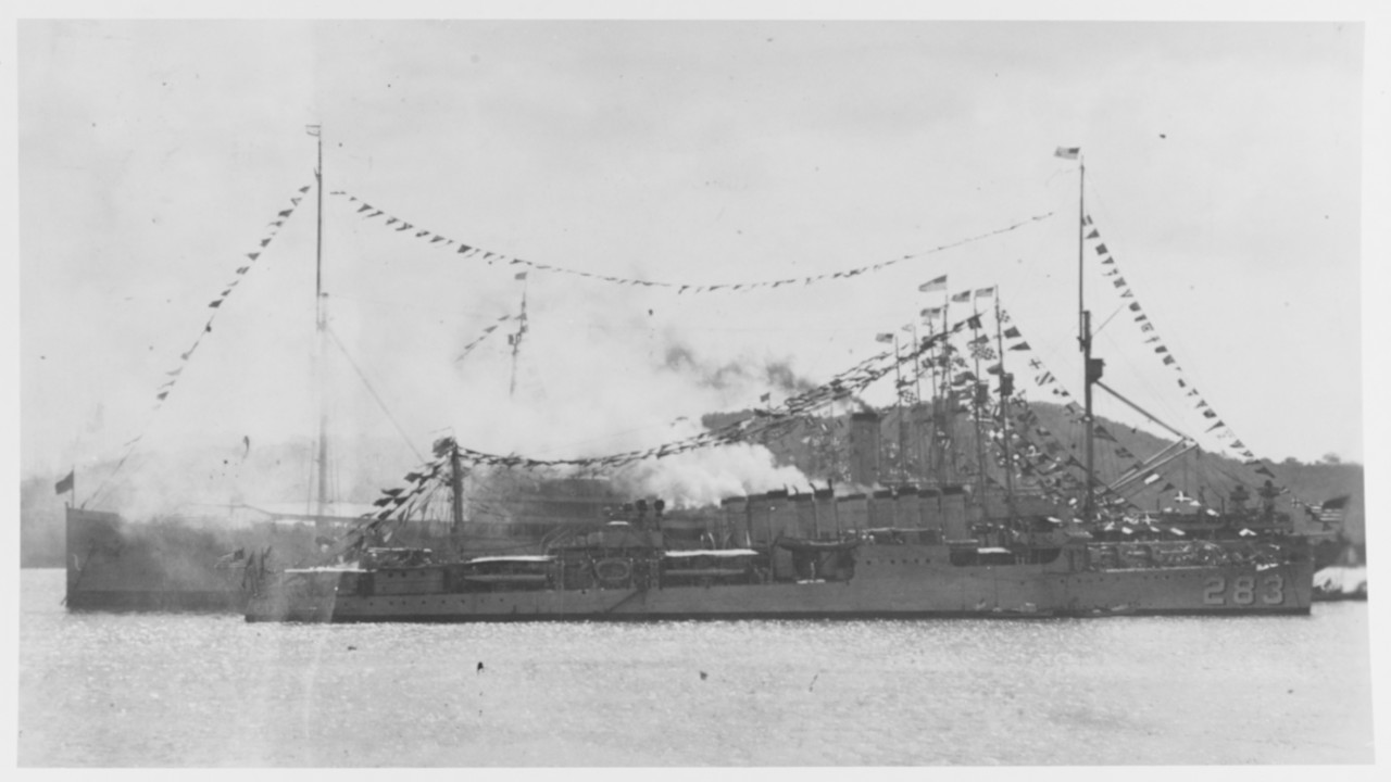 USS BECK (DD-283)