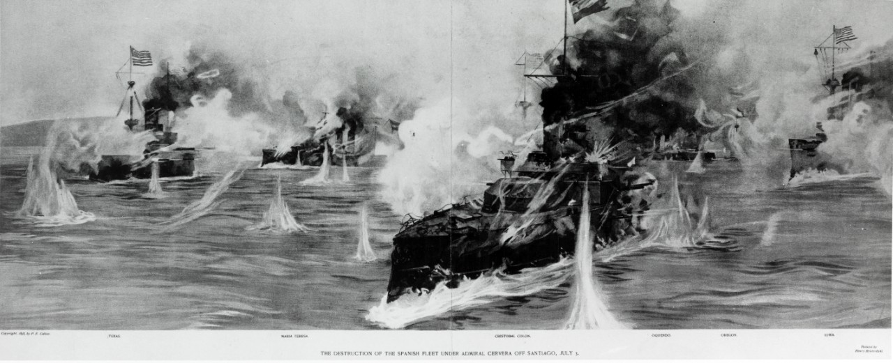 Battle of Manila Bay, May 1, 1898.