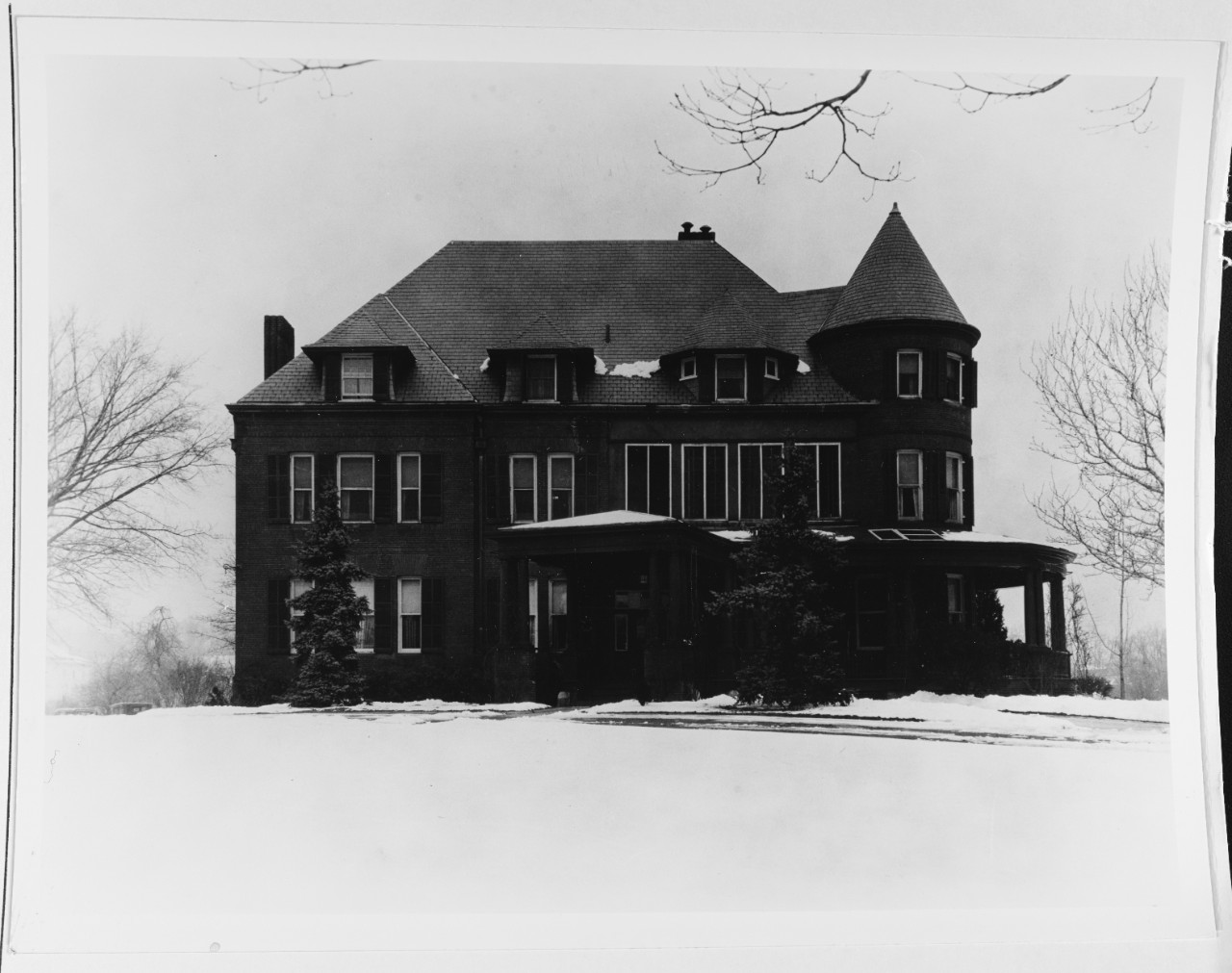 "Admirals House", Washington, District of Columbia, 13 February 1933.