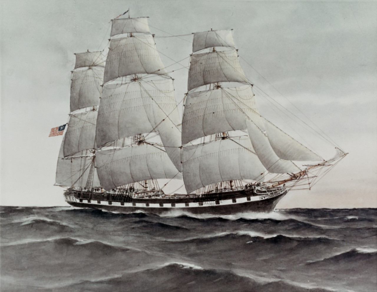 "USS ESSEX, 1799"