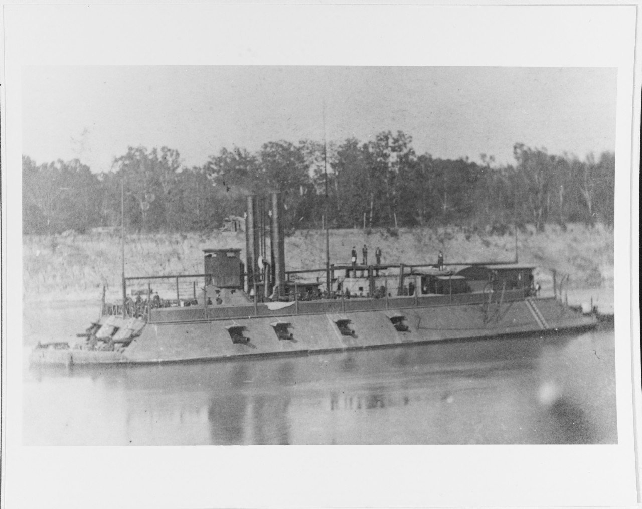 Photo #: NH 72806  USS Mound City (1862-1865)