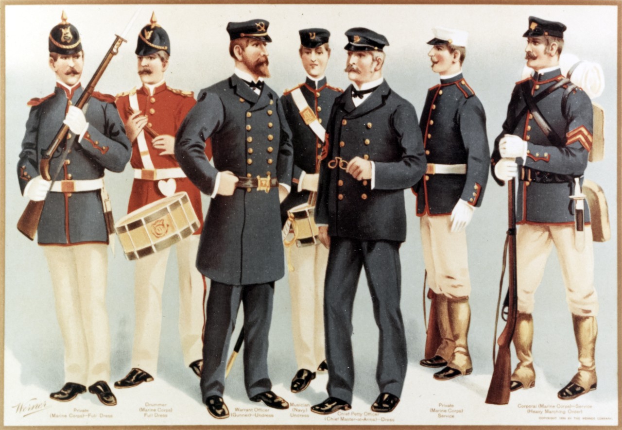 U.S. Navy uniforms-1899