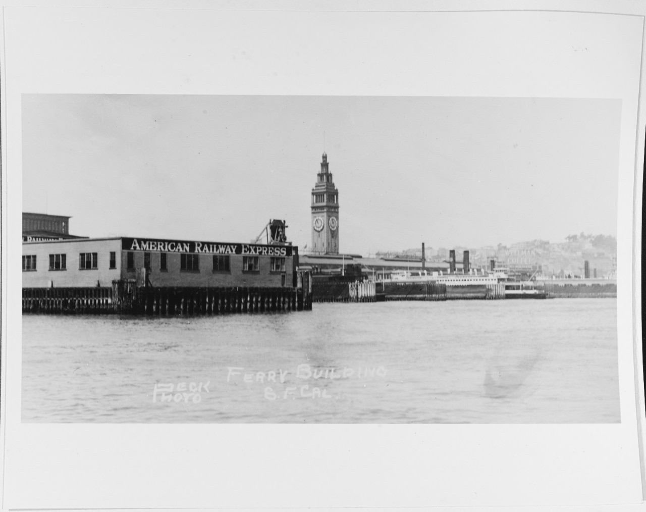 The ferry building in San Francisco, California. Some