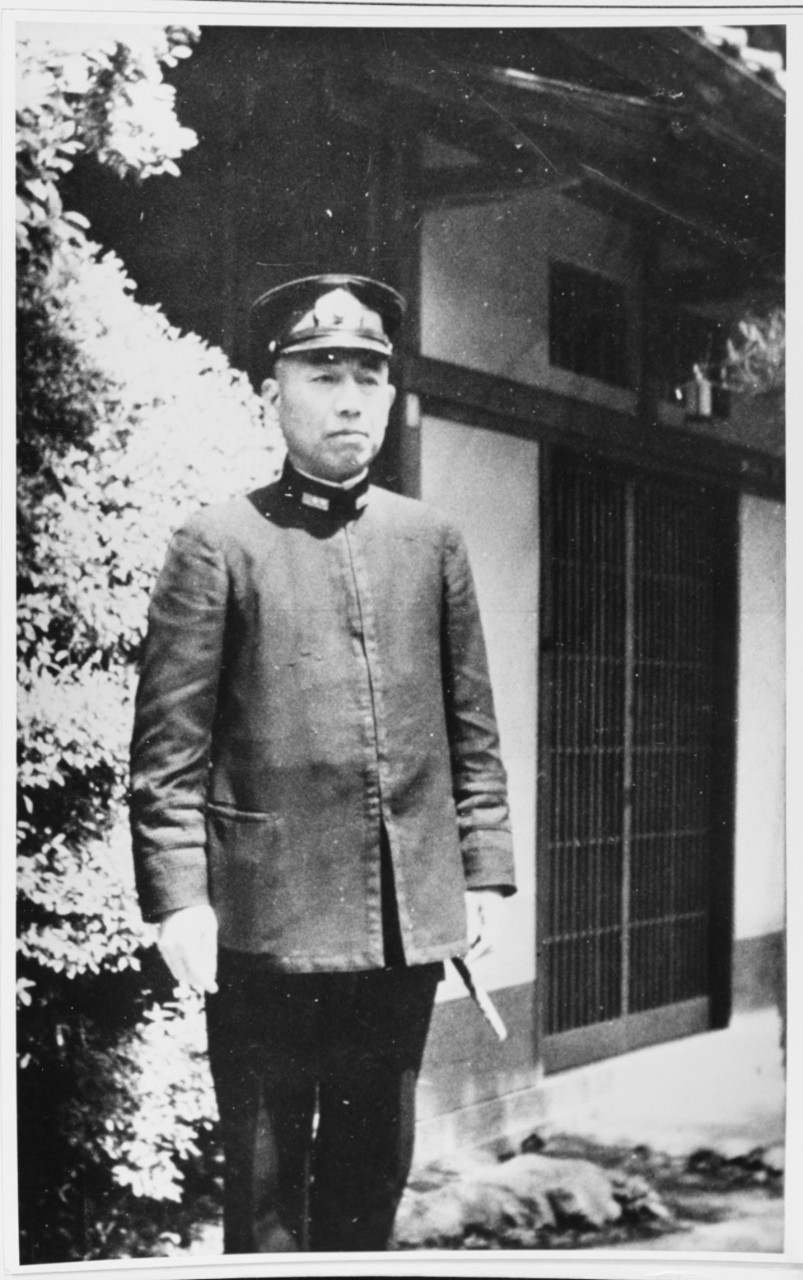 Vice Admiral, Takijiro Ohnishi, Imperial Japanese Navy.