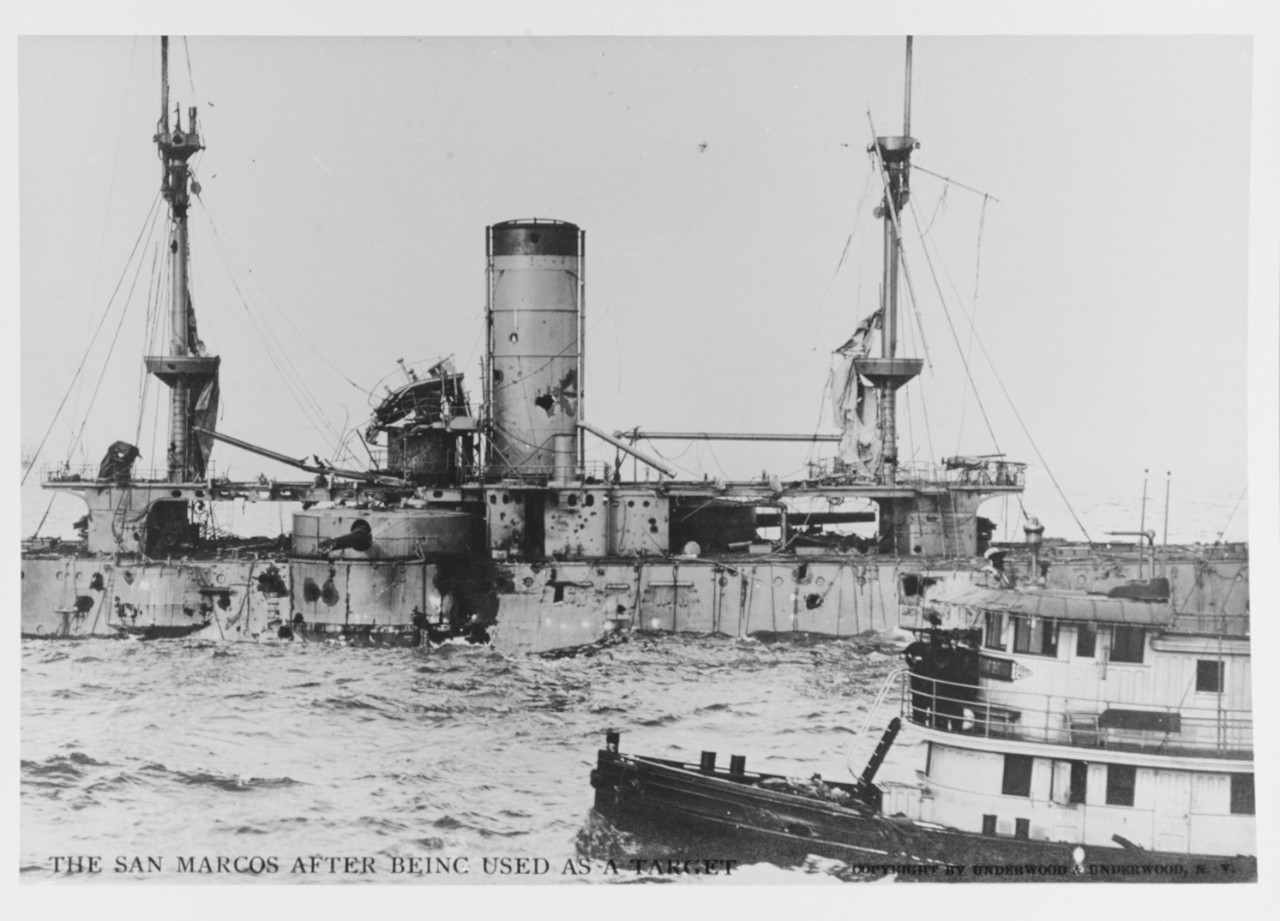 USS SAN MARCOS (EX. USS TEXAS, 1895-1911)