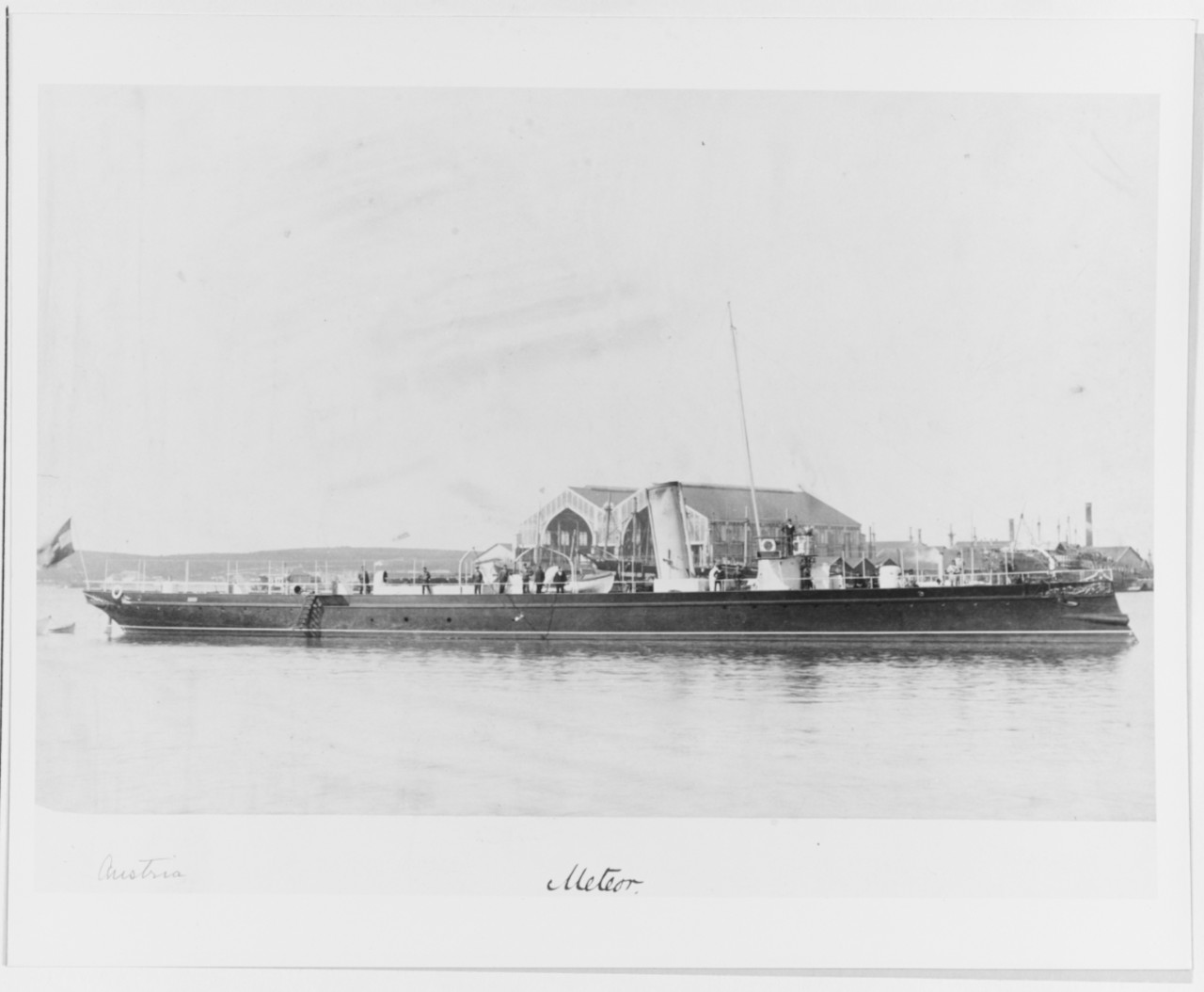 METOR (Austrian Torpedo Gunboat, 1887)