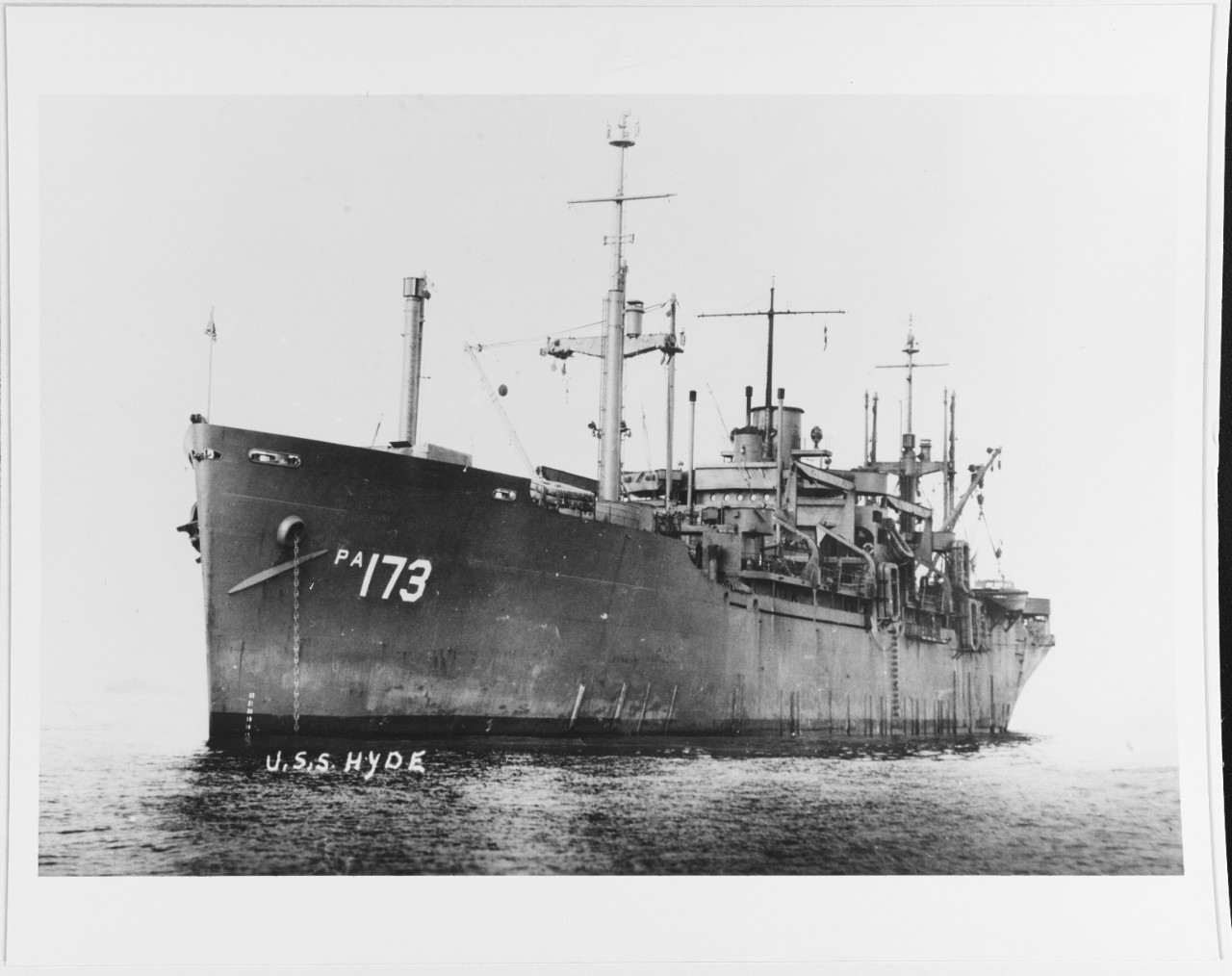 USS HYDE (APA-173)