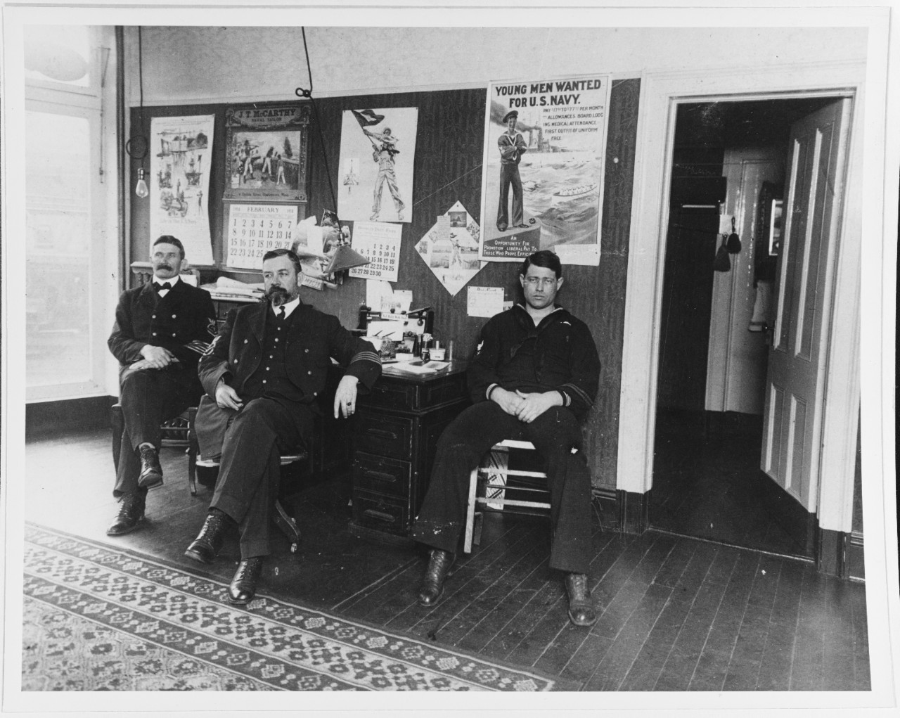 Photo #: NH 73293  Navy Recruiting Office, circa 1914