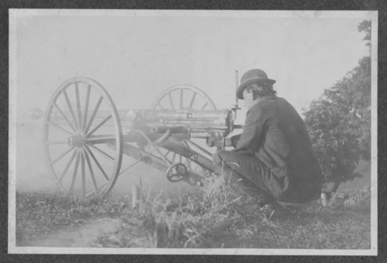 McClean gas-operated machine cannon, One-Pounder