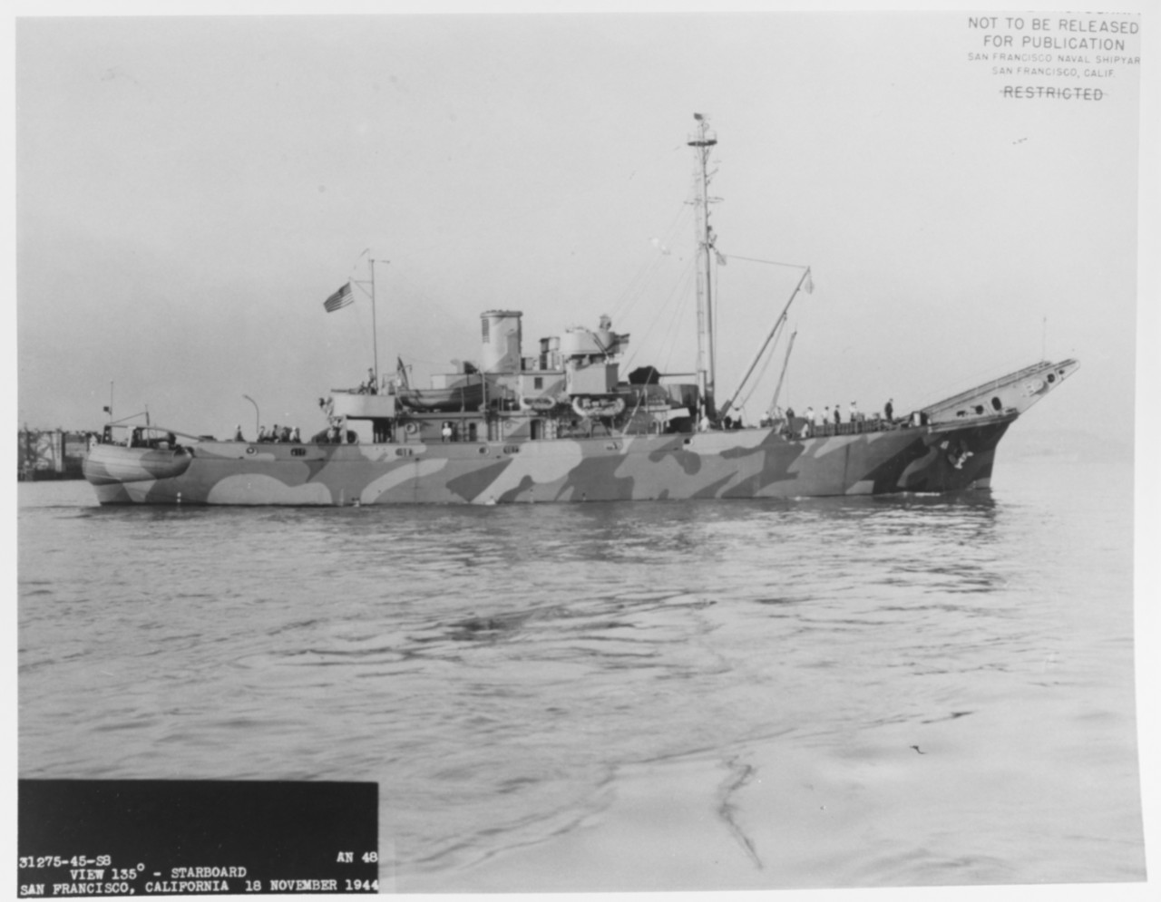 USS LANCEWOOD (AN-48)