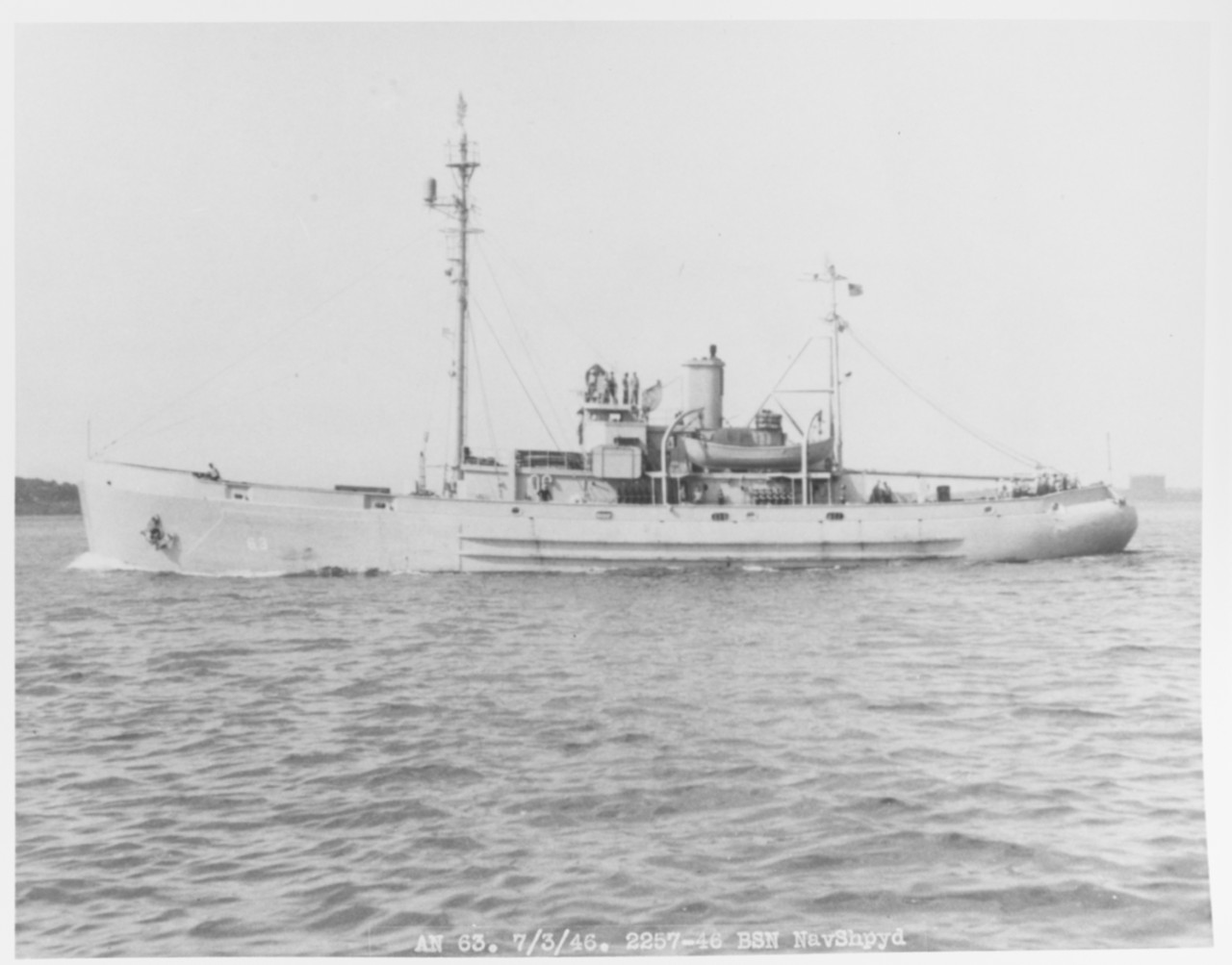 USS WHITEWOOD (AN-63)