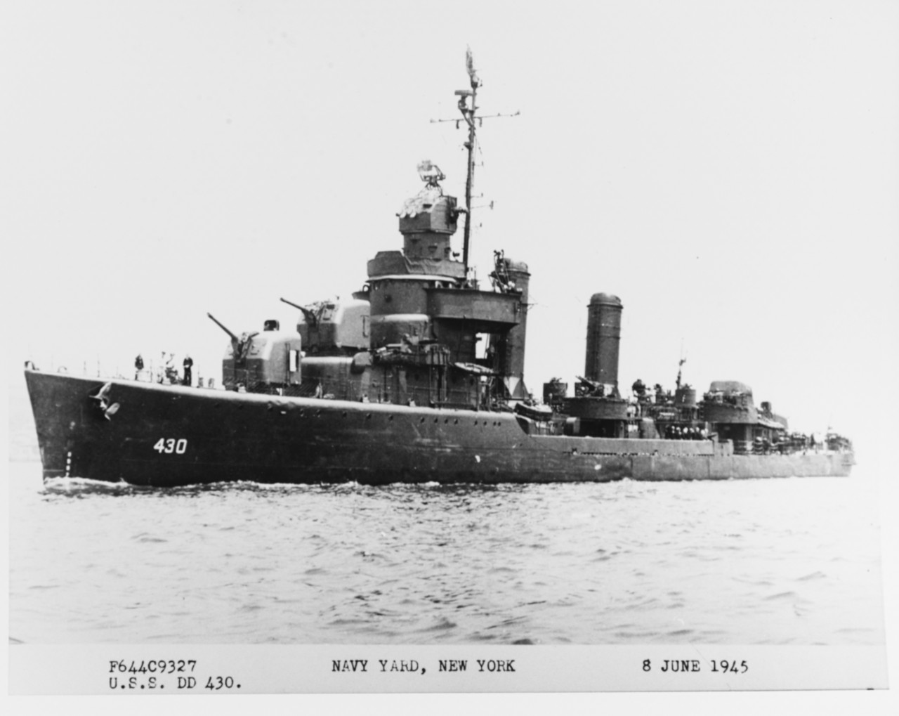 USS EBERLE (DD-430)
