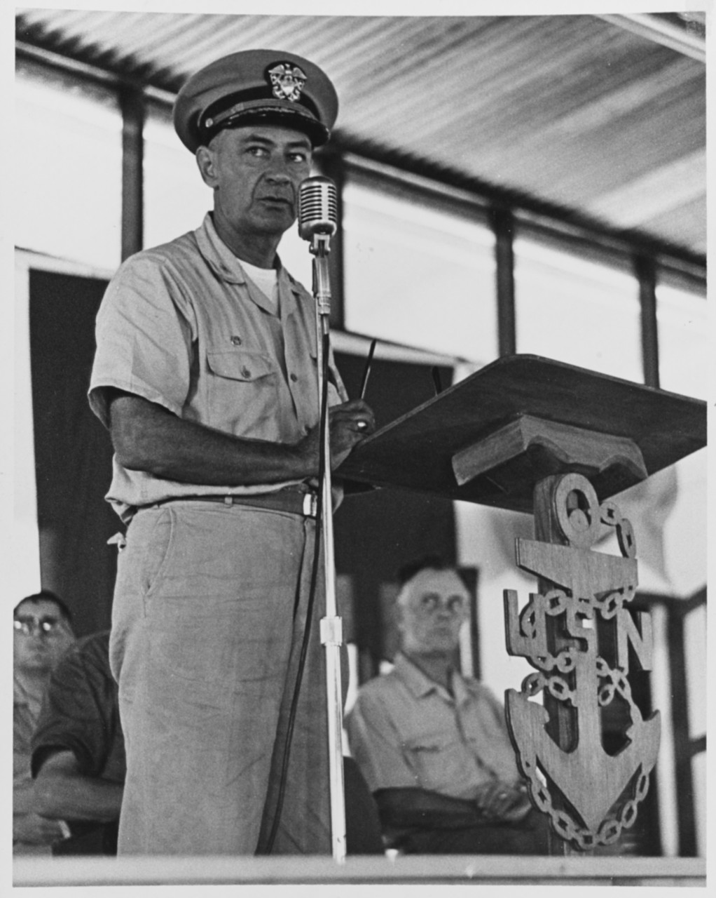 Captain Kenneth P. Huff, USN