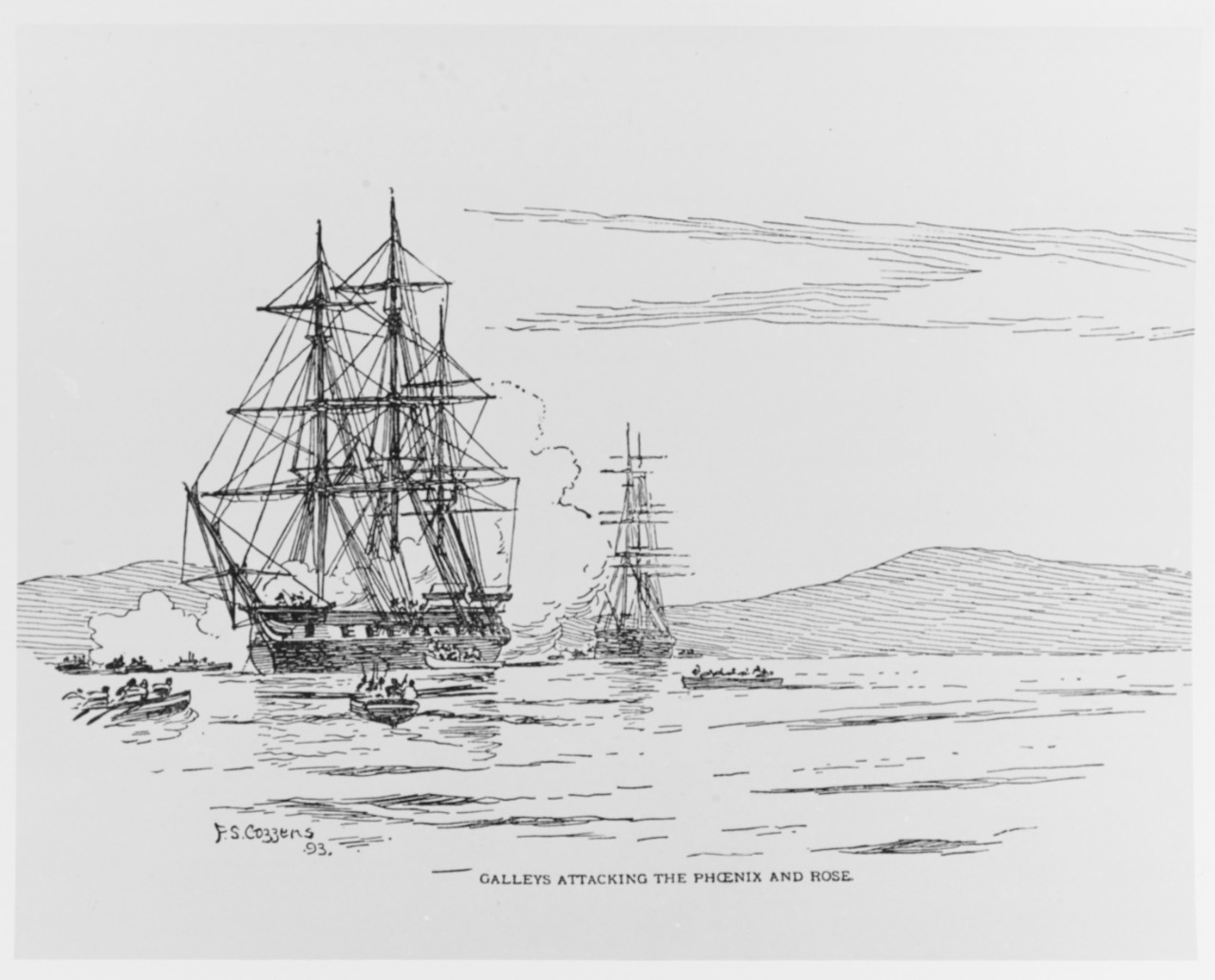 HMS PHOENIX and HMS ROSE