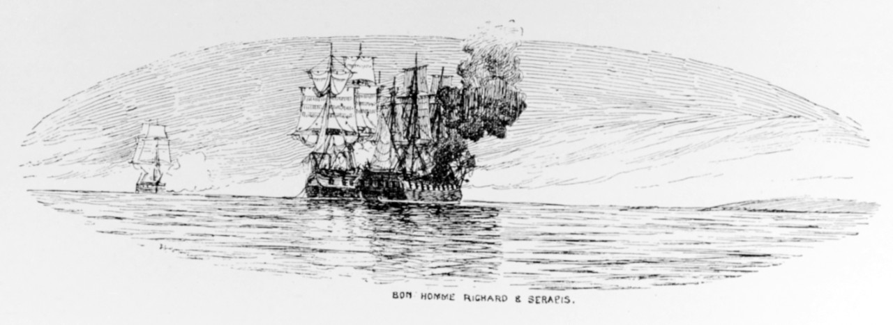 Action Between BON HOMME RICHARD and SERAPIS, 22 September 1779