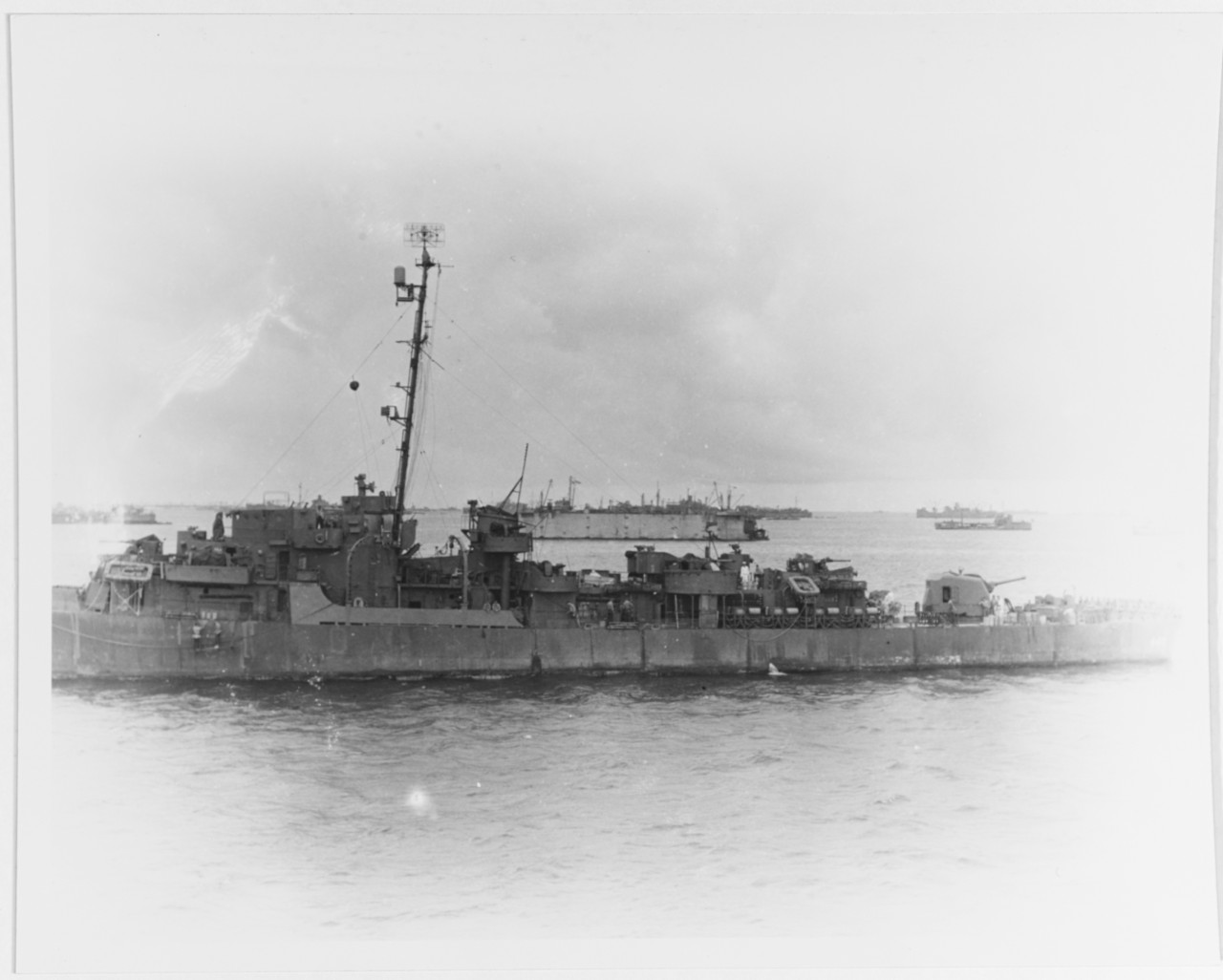 Scene at Saipan, circa August 1945