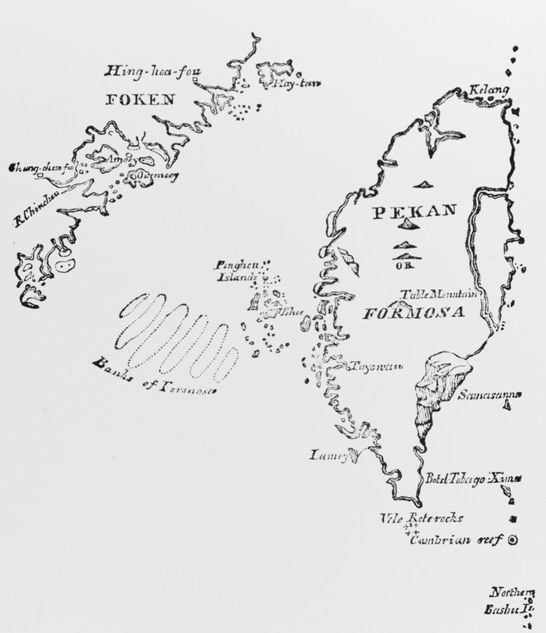 Map of Formosa